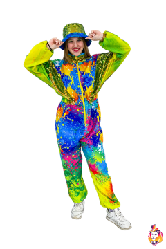 Challenge green carnival costume