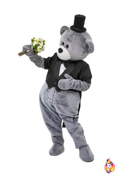 Classic Black Tailcoat Сostume for Mascot