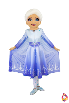 Ice Princess Mascot Costume