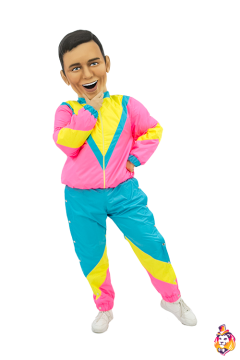 Nostalgia pink Costume for Mascot